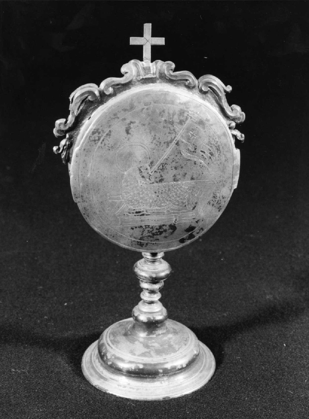 pisside, opera isolata - bottega umbra (sec. XVIII)