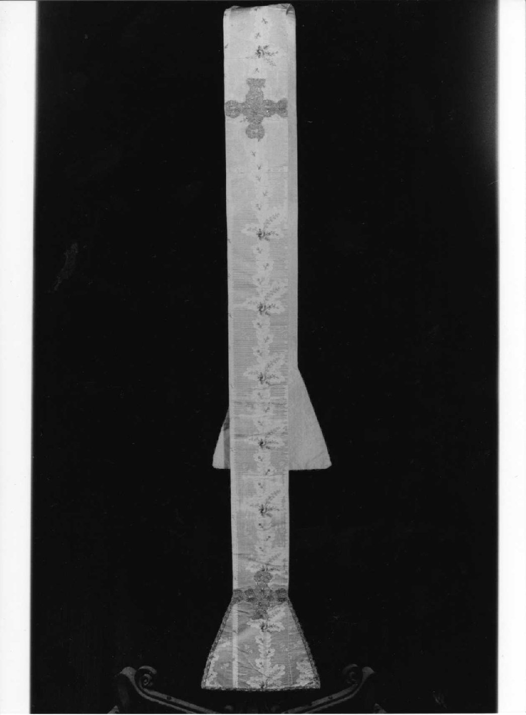 stola, opera isolata - manifattura umbra (sec. XVIII)