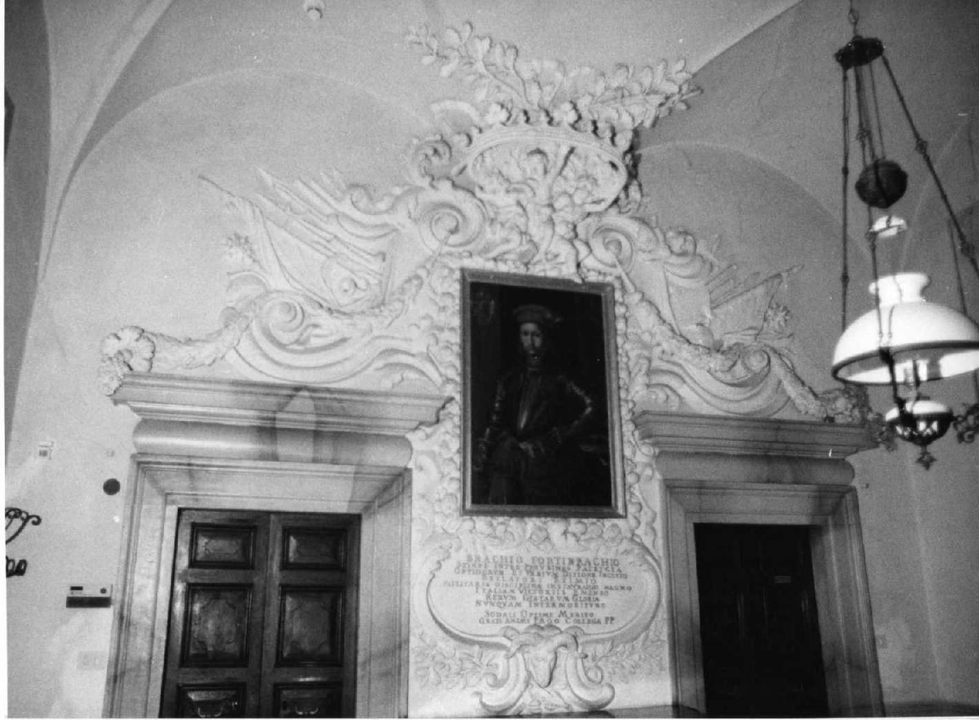 decorazione plastica, complesso decorativo - bottega umbra (secc. XVII/ XVIII)