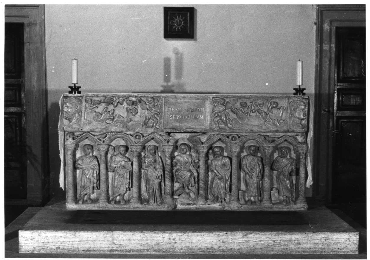 sarcofago, opera isolata - bottega romana (seconda metà sec. IV)