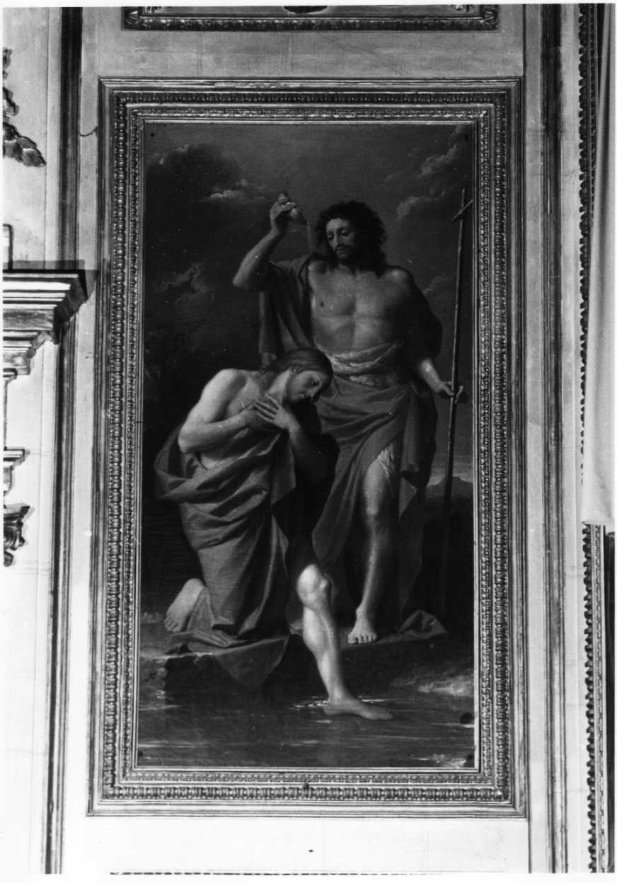 battesimo di Cristo (dipinto, opera isolata) di Leopardi Marcello (attribuito) (sec. XVIII)