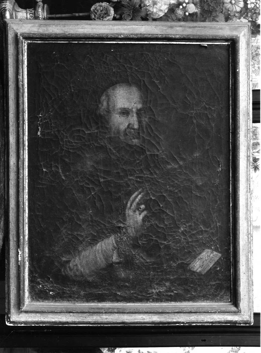 ritratto d'uomo (dipinto, opera isolata) - ambito umbro (sec. XVIII)