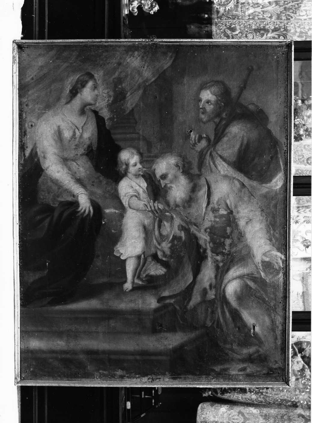 Madonna con Bambino e Santi (dipinto, opera isolata) - ambito umbro (sec. XVIII)