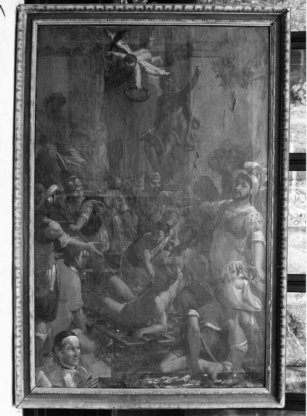 martirio di San Lorenzo (dipinto, opera isolata) - ambito umbro (sec. XIX)