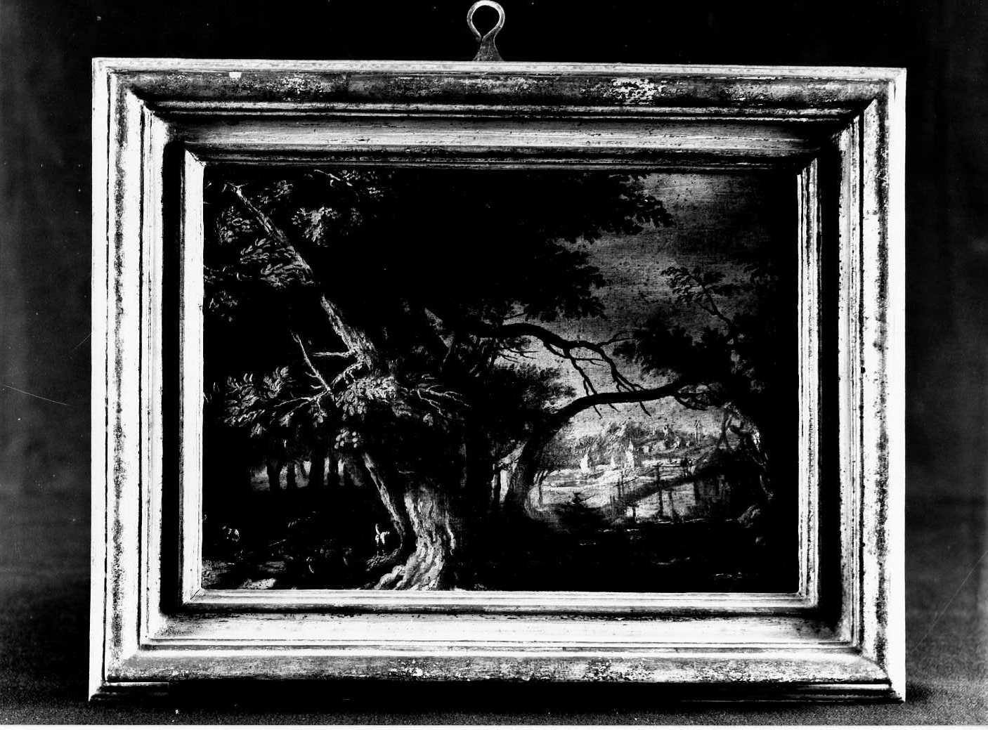 paesaggio (dipinto, opera isolata) - ambito umbro (sec. XVIII)