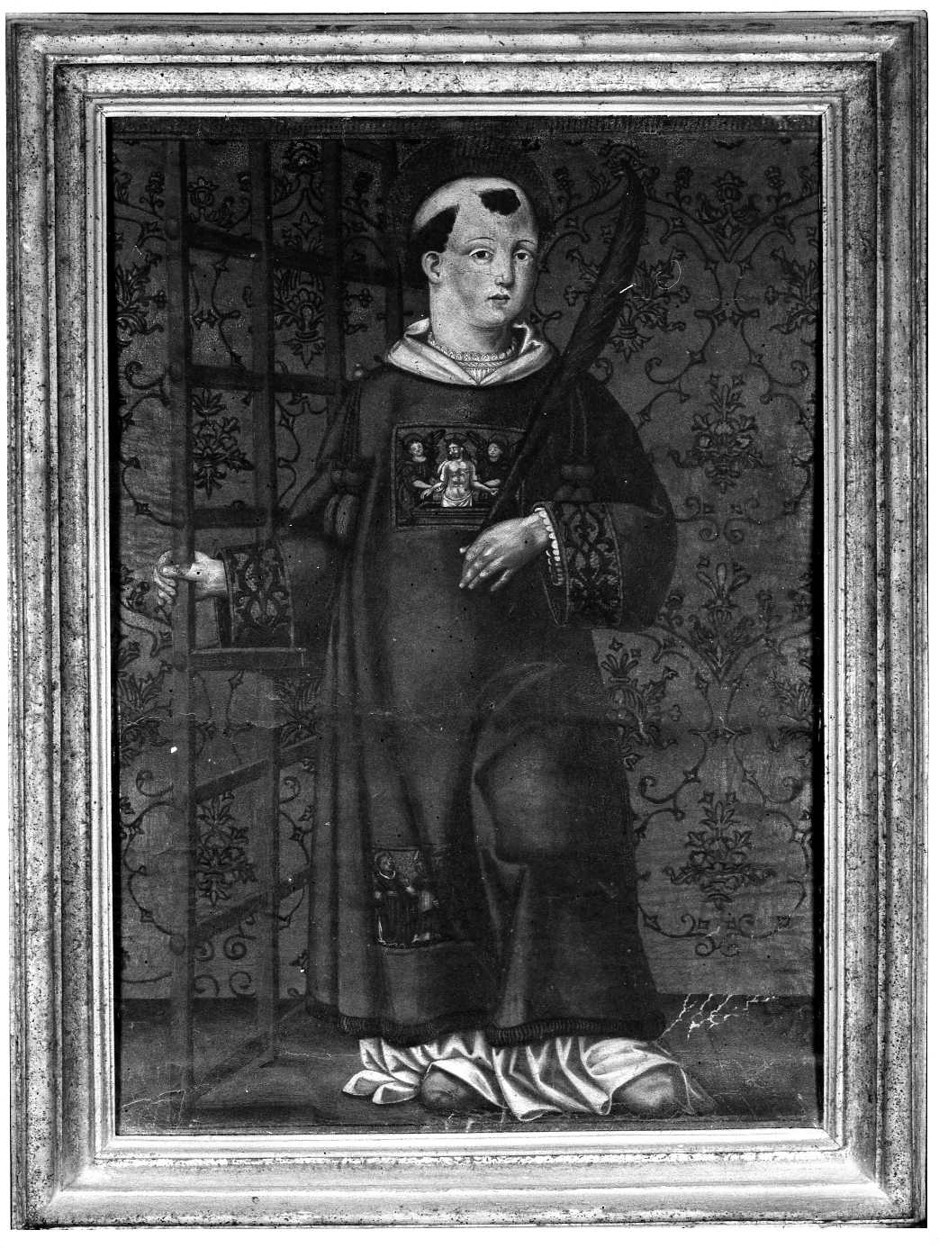 San Lorenzo (dipinto, opera isolata) di Bernardino di Mariotto dello Stagno (inizio sec. XVI)