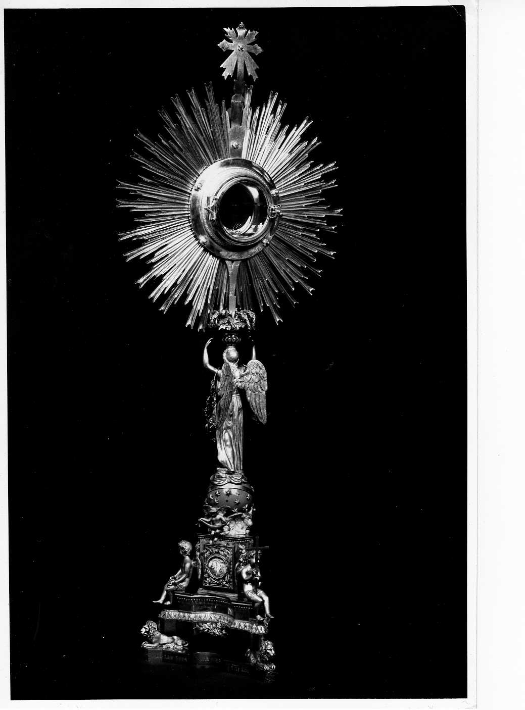 ostensorio, opera isolata di De Angelis C (sec. XIX)