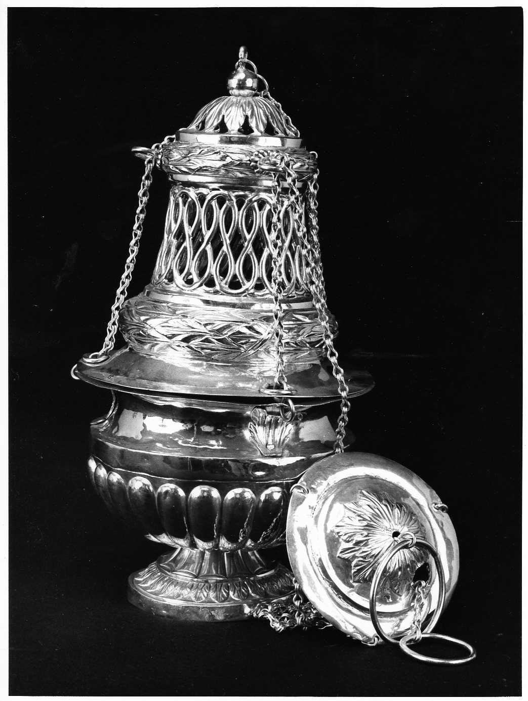 turibolo, opera isolata - bottega umbra (fine sec. XIX)