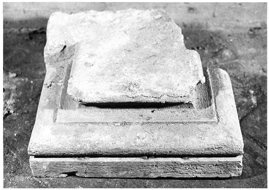 cornice, frammento - bottega umbra (sec. XVII)