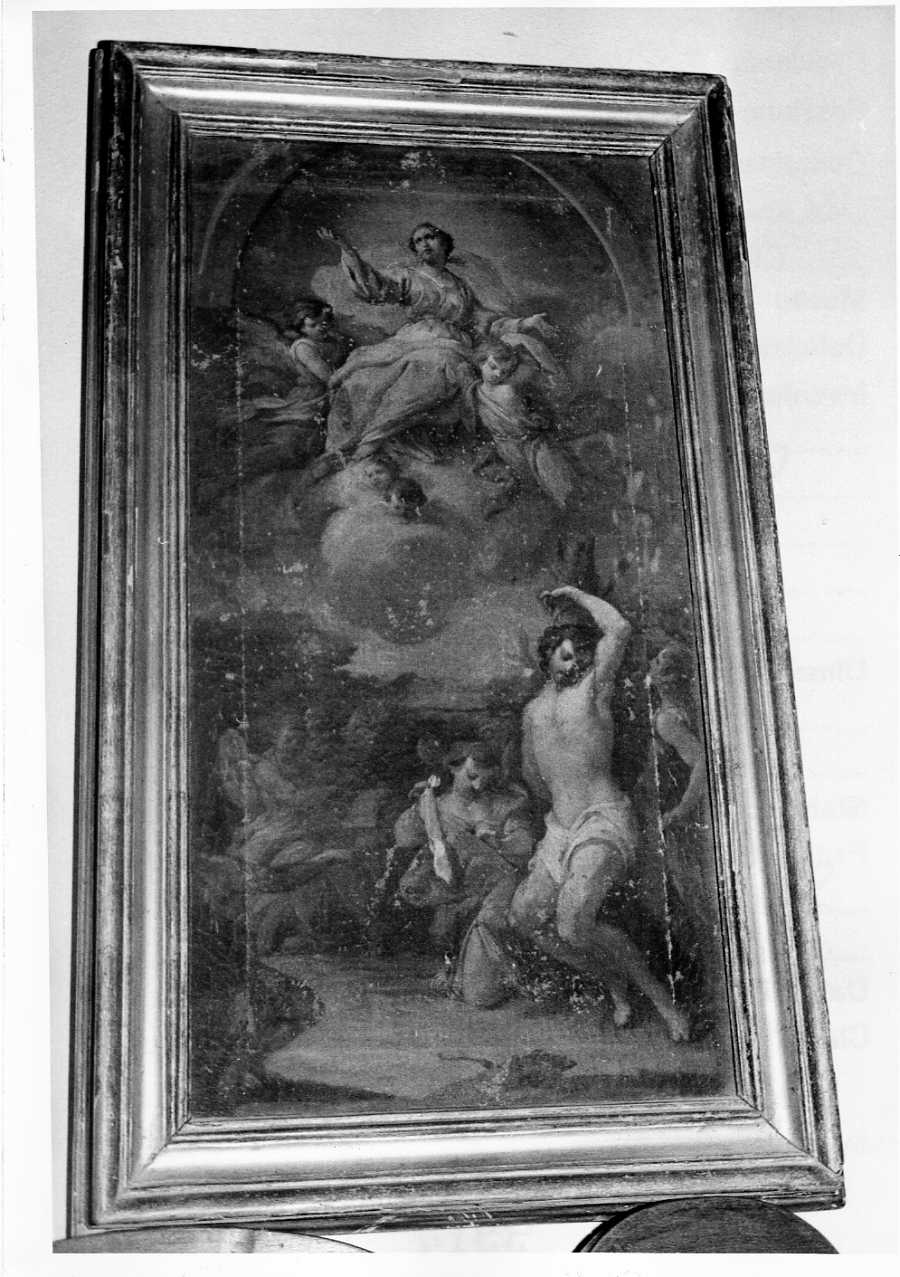 martirio di San Sebastiano (dipinto, opera isolata) - ambito umbro (sec. XVII)