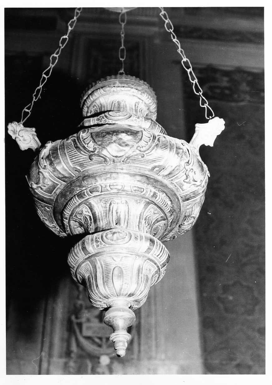 lampada, opera isolata - bottega umbra (sec. XVIII)