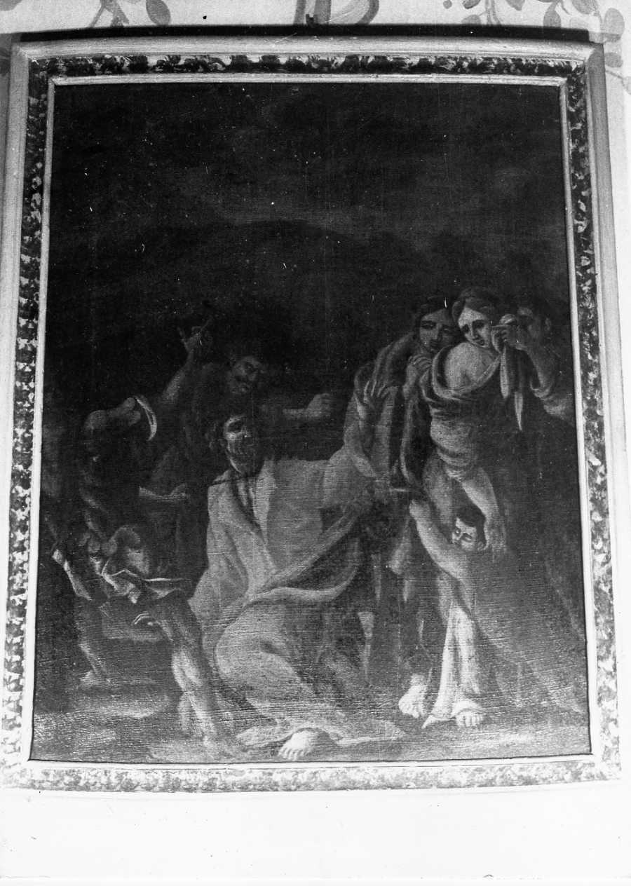 stazione VIII: Gesù consola le donne di Gerusalemme (dipinto, ciclo) - ambito umbro (sec. XVII)