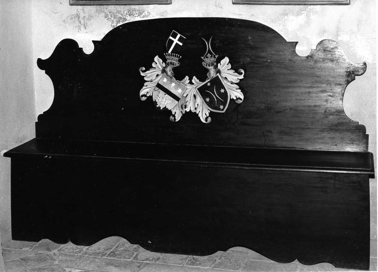 panca, coppia - bottega umbra (sec. XVII)