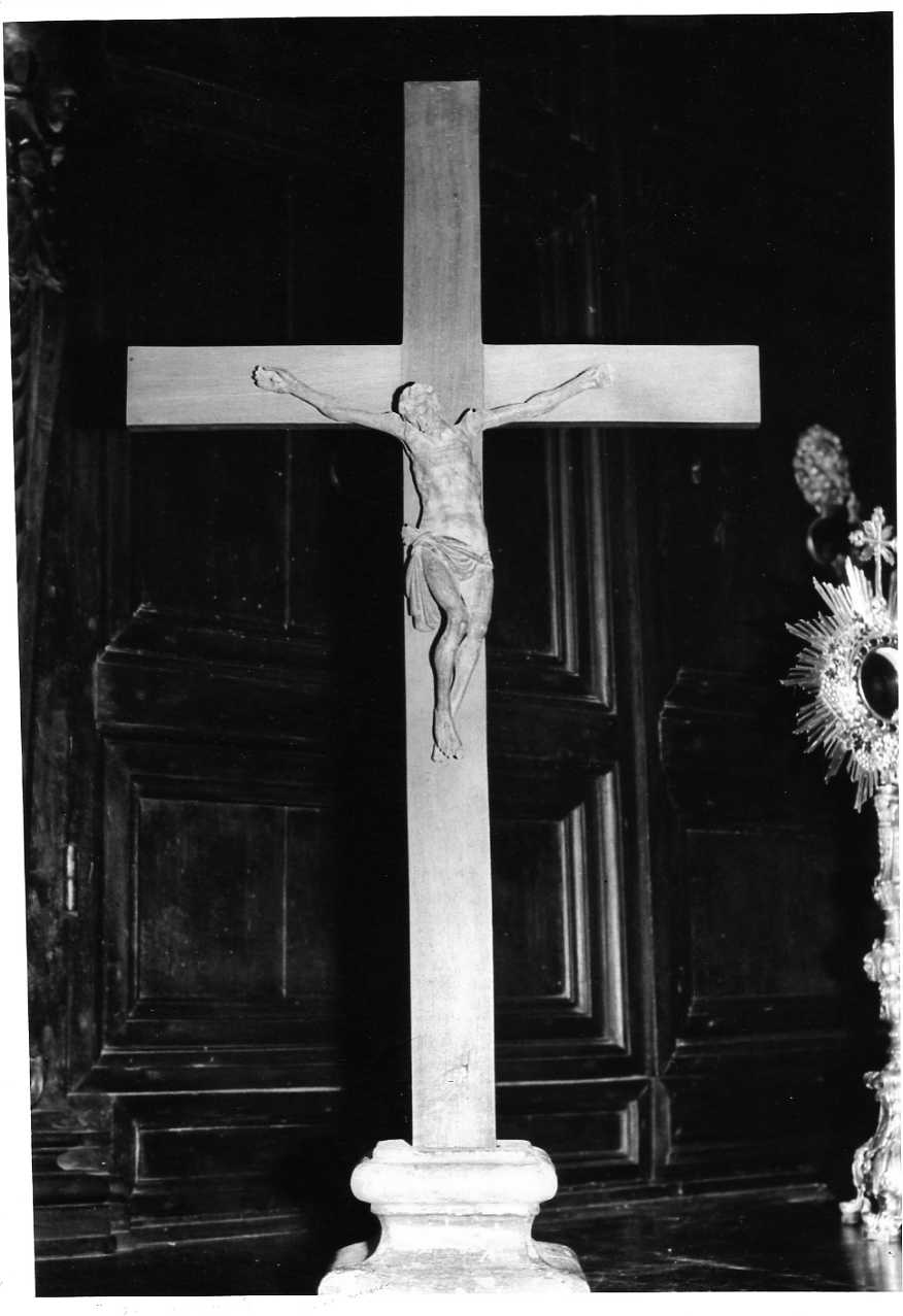 croce d'altare, opera isolata - bottega umbra (sec. XVI)