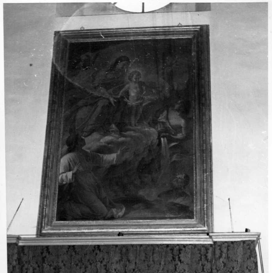 Madonna con Bambino e Santi (dipinto, opera isolata) - ambito Italia centrale (secc. XVII/ XVIII)