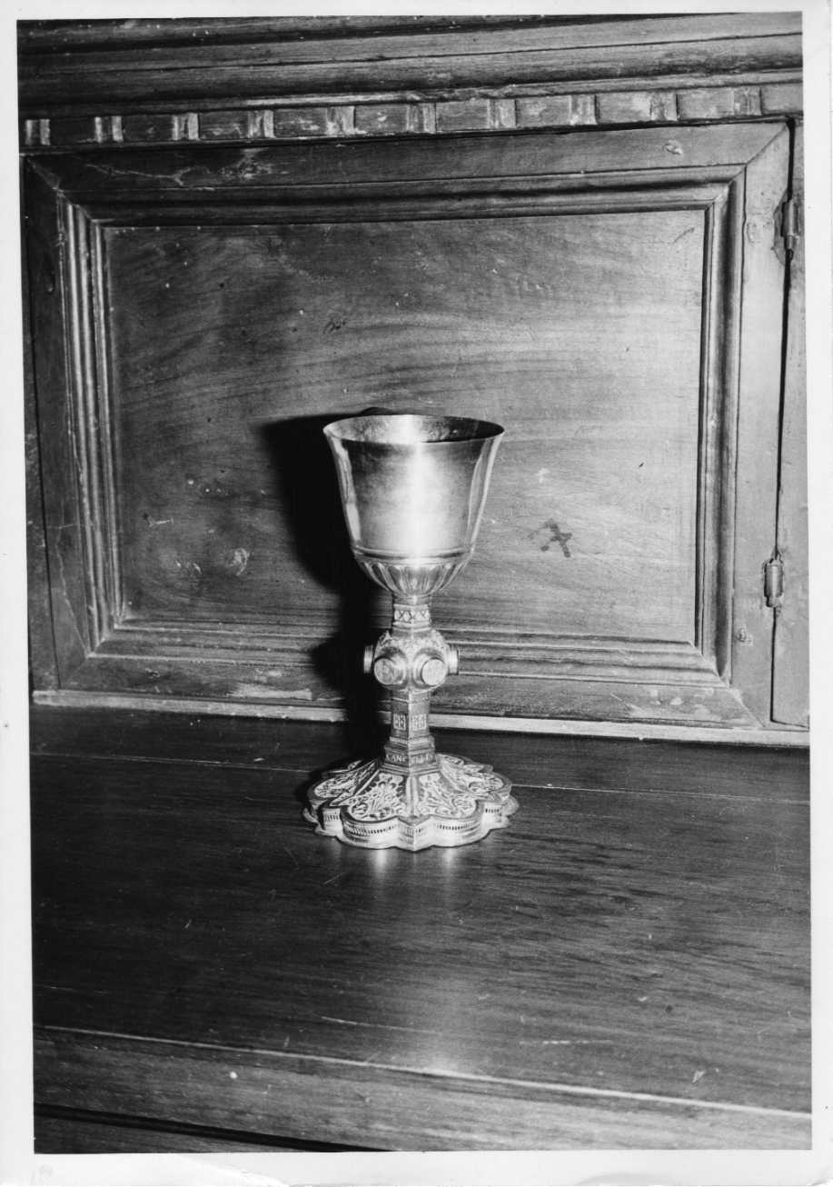 calice, opera isolata - bottega Italia centrale (sec. XV)