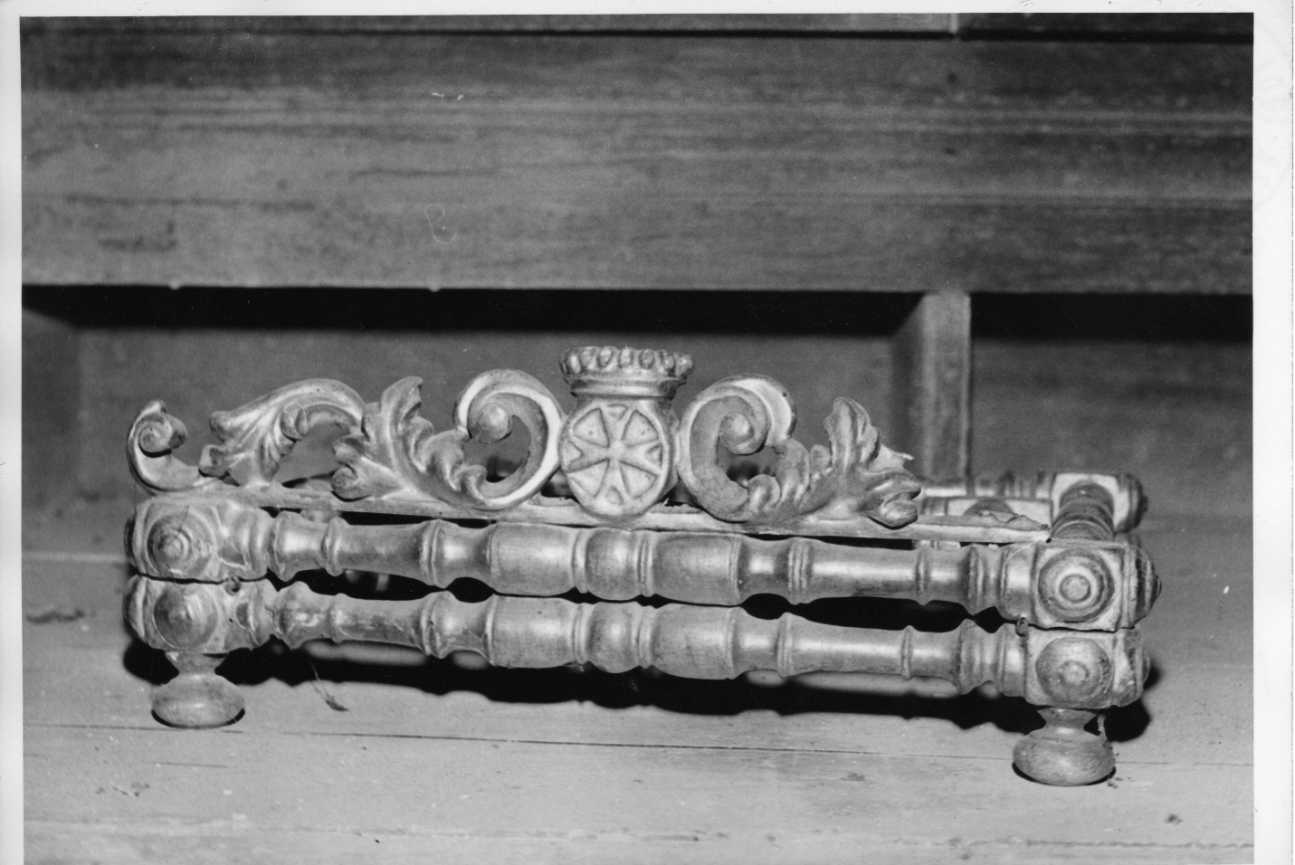 leggio, opera isolata - bottega Italia centrale (secc. XVII/ XVIII)