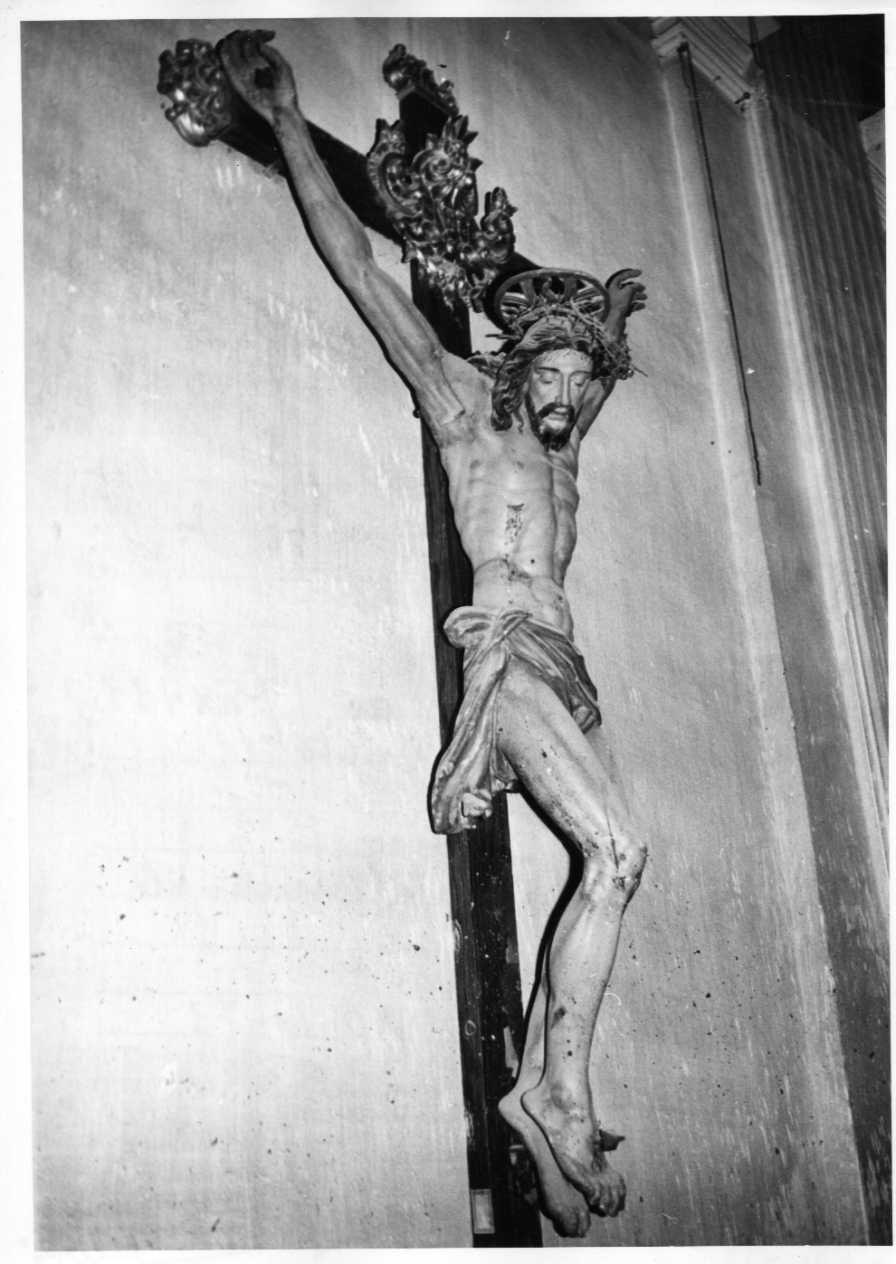 crocifisso, opera isolata - bottega Italia centrale (secc. XVII/ XVIII)