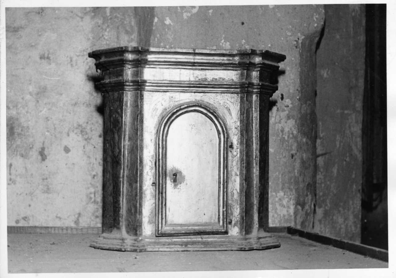 tabernacolo, opera isolata - bottega Italia centrale (secc. XVII/ XVIII)