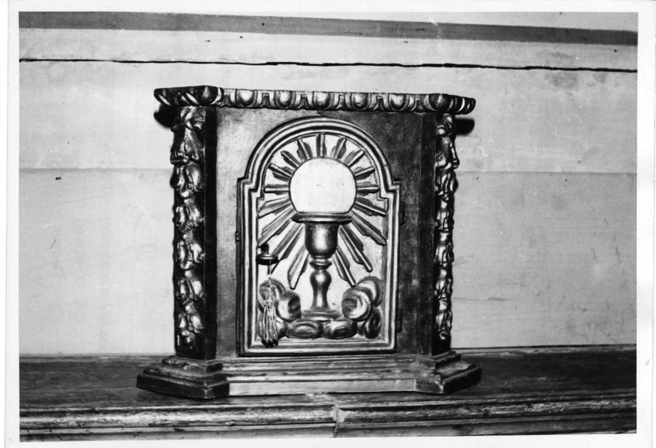 tabernacolo, opera isolata - bottega Italia centrale (sec. XVII)