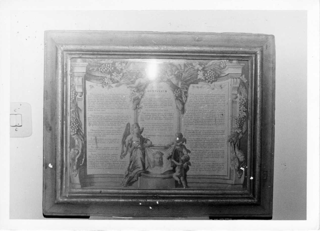 cornice, opera isolata - bottega Italia centrale (sec. XIX)