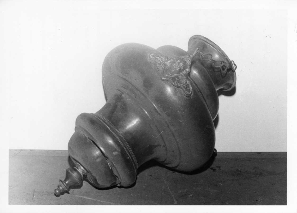 lumino votivo, opera isolata - bottega Italia centrale (sec. XVIII)