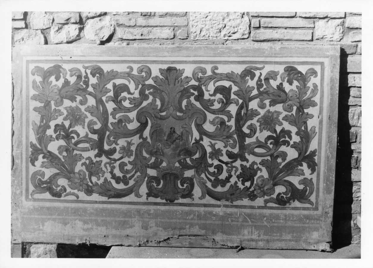paliotto - a pannello architettonico, serie - bottega Italia centrale (sec. XVII)