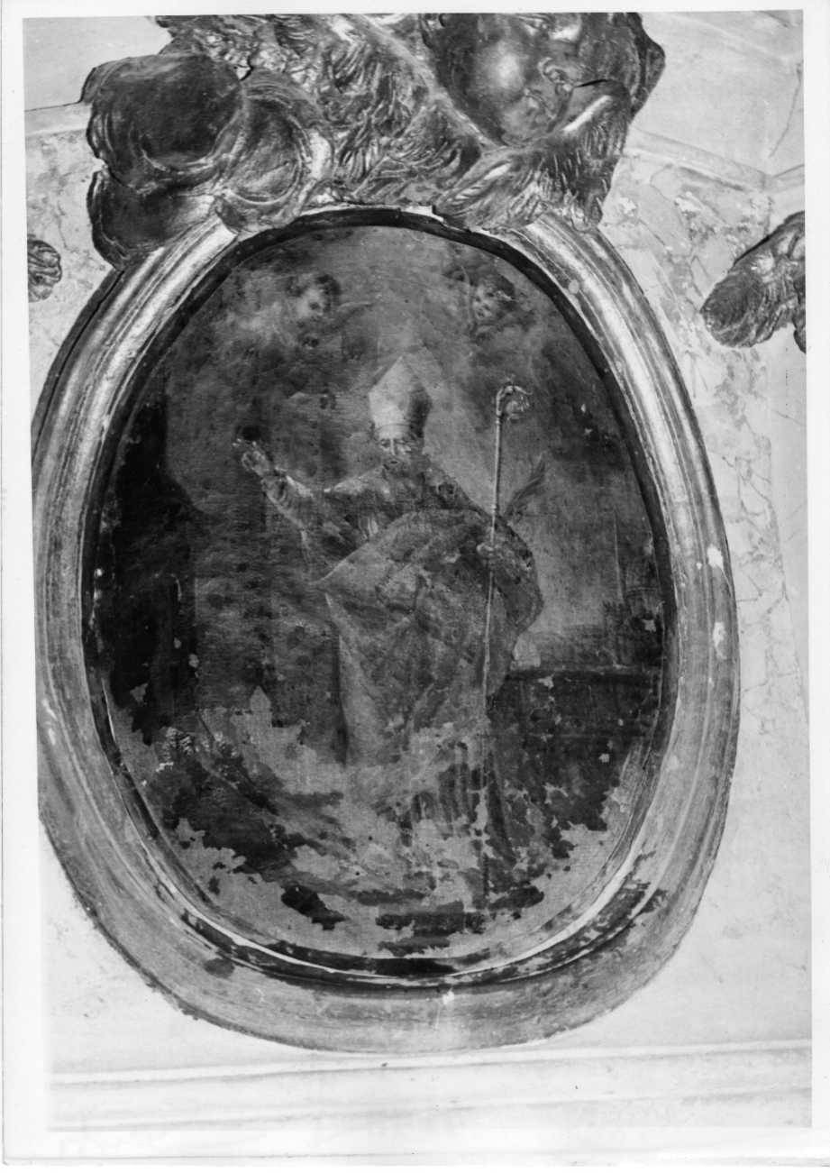 vescovo (dipinto, opera isolata) - ambito Italia centrale (sec. XVII)