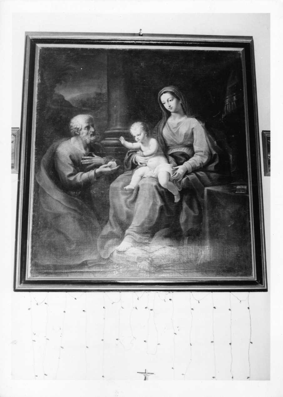 Sacra Famiglia (dipinto, opera isolata) - ambito Italia centrale (sec. XVIII)