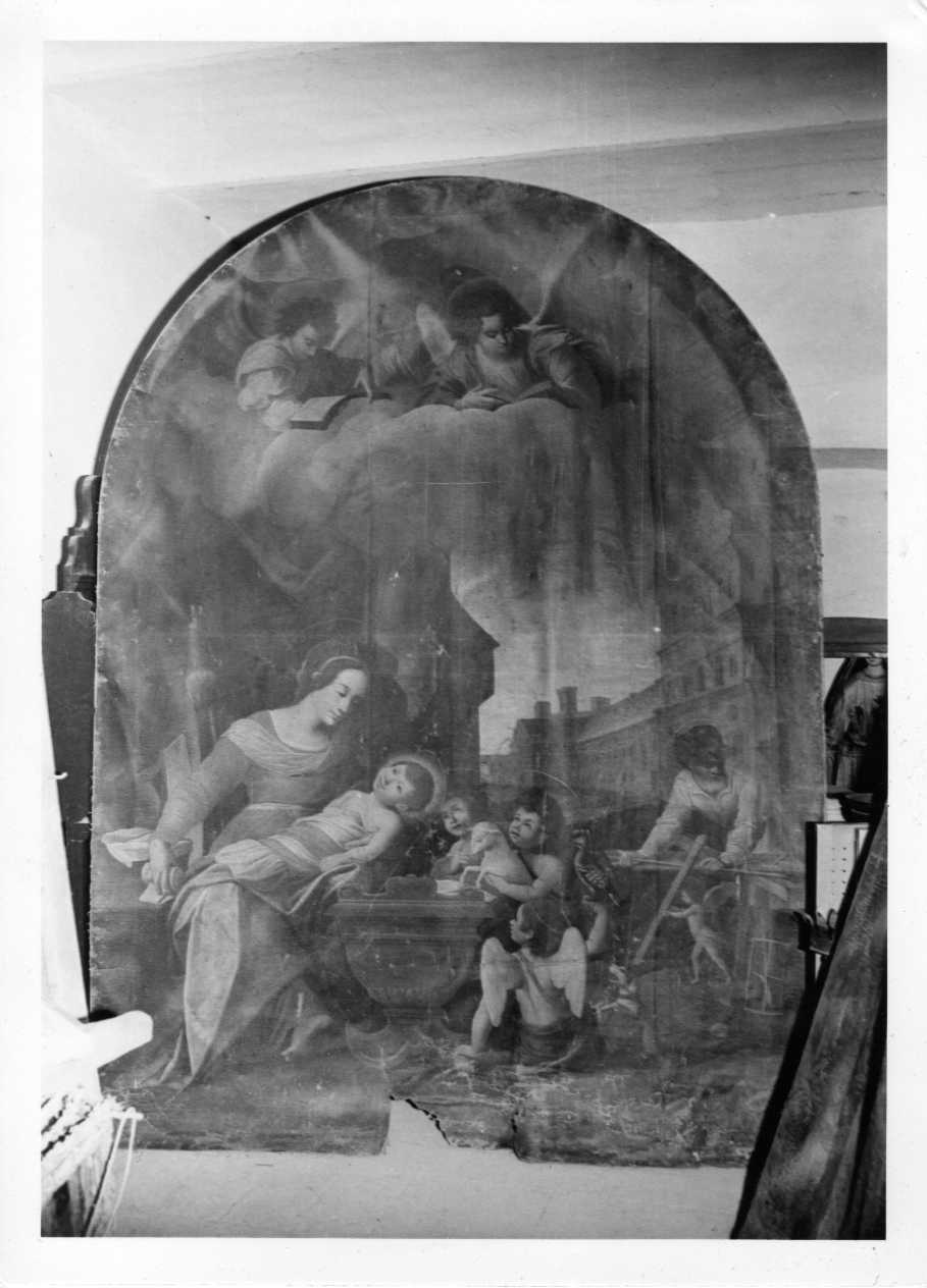 Sacra Famiglia (dipinto, opera isolata) - ambito Italia centrale (sec. XVIII)