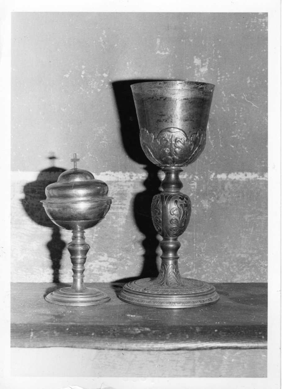 calice, opera isolata - bottega Italia centrale (sec. XVII)