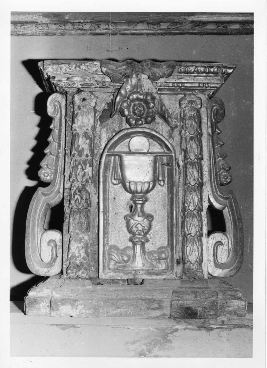 tabernacolo, opera isolata - bottega Italia centrale (sec. XVIII)