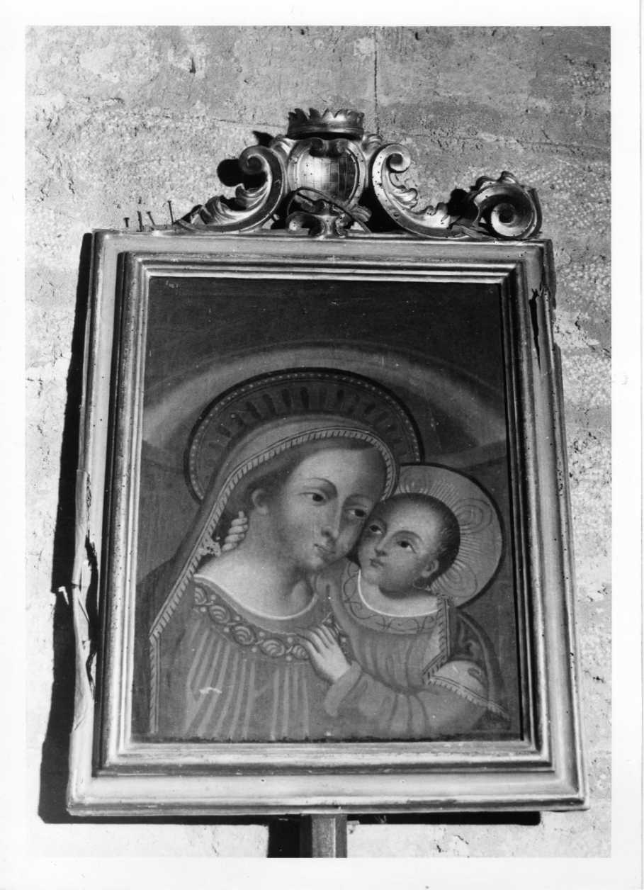 Madonna con Bambino (dipinto, opera isolata) - ambito Italia centrale (sec. XVI)