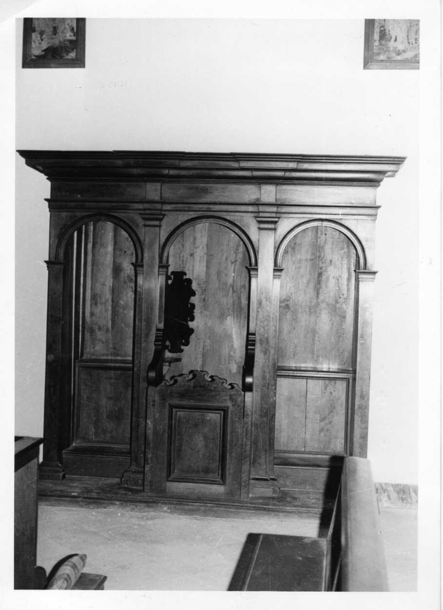 confessionale, coppia - bottega Italia centrale (sec. XVII)