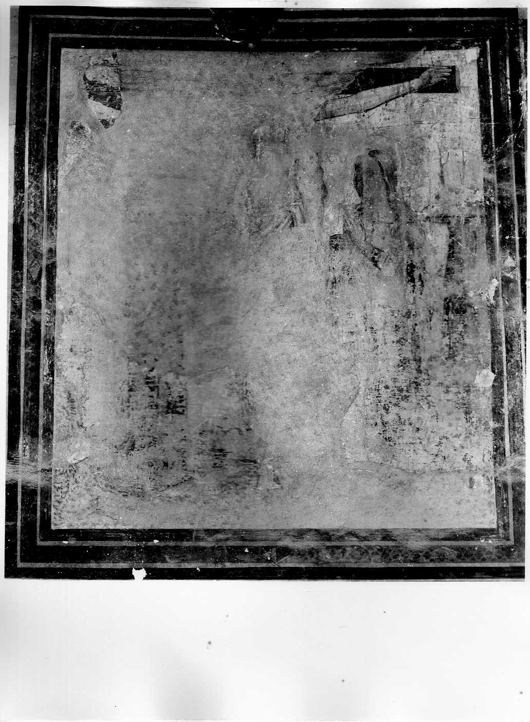 crocifissione (dipinto) - ambito umbro (sec. XV)