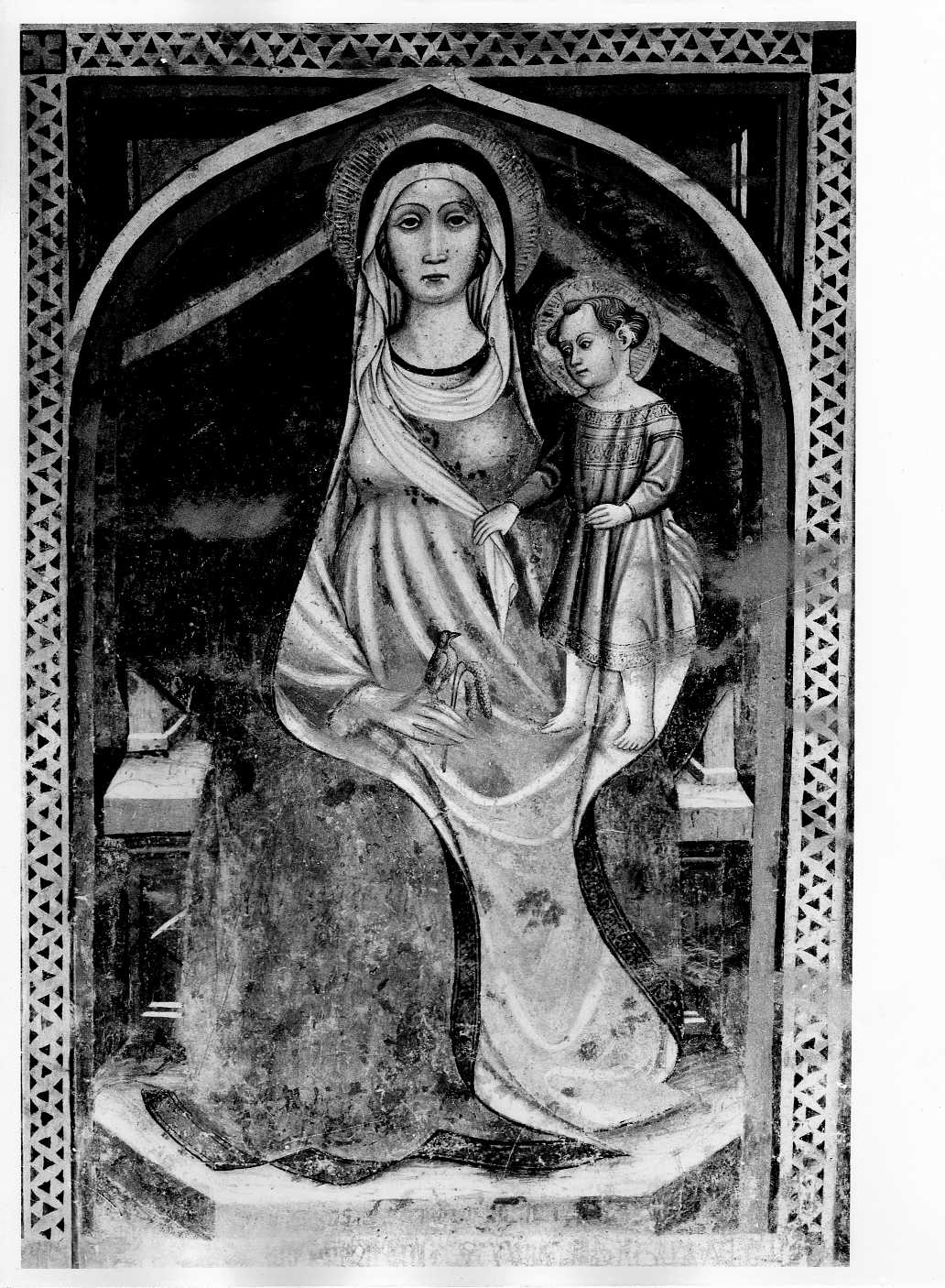 Madonna con Bambino (dipinto) di Bartolomeo da Miranda (sec. XV)