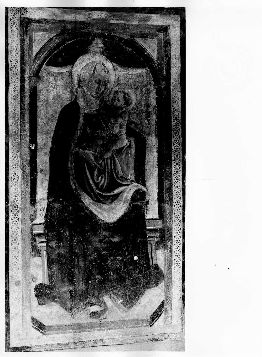 Madonna con Bambino (dipinto) - ambito umbro (sec. XV)