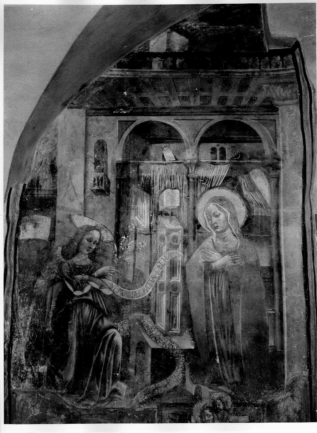 Annunciazione (dipinto) di Valerio de'Muti (sec. XV)