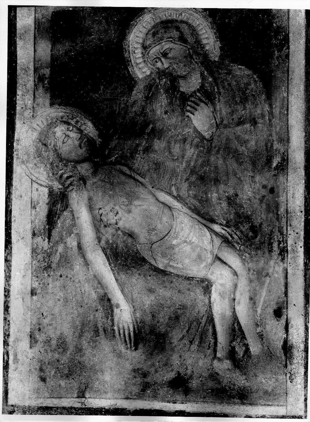 Pietà (dipinto) - ambito umbro (inizio sec. XV)