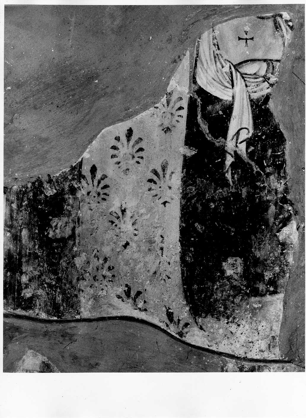 Madonna con Bambino (dipinto, frammento) - ambito umbro (sec. XV)