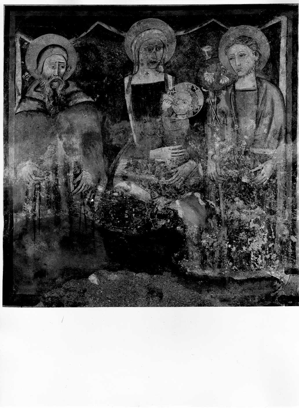 Madonna con Bambino e Santi (dipinto) - ambito umbro (prima metà sec. XIV)