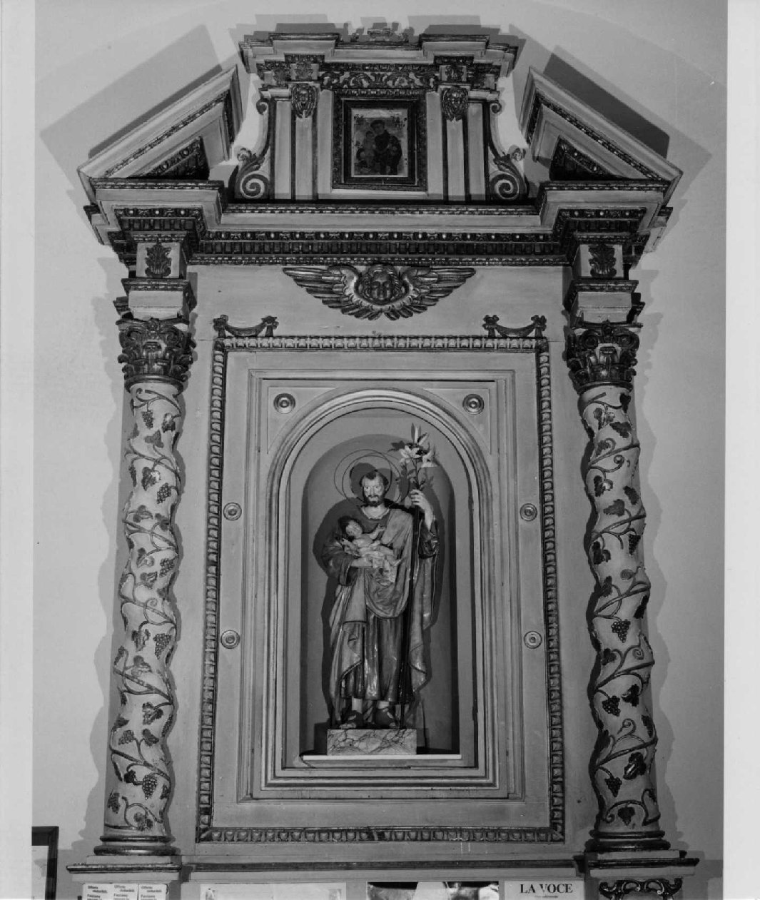altare, complesso decorativo - bottega umbra (sec. XVII)