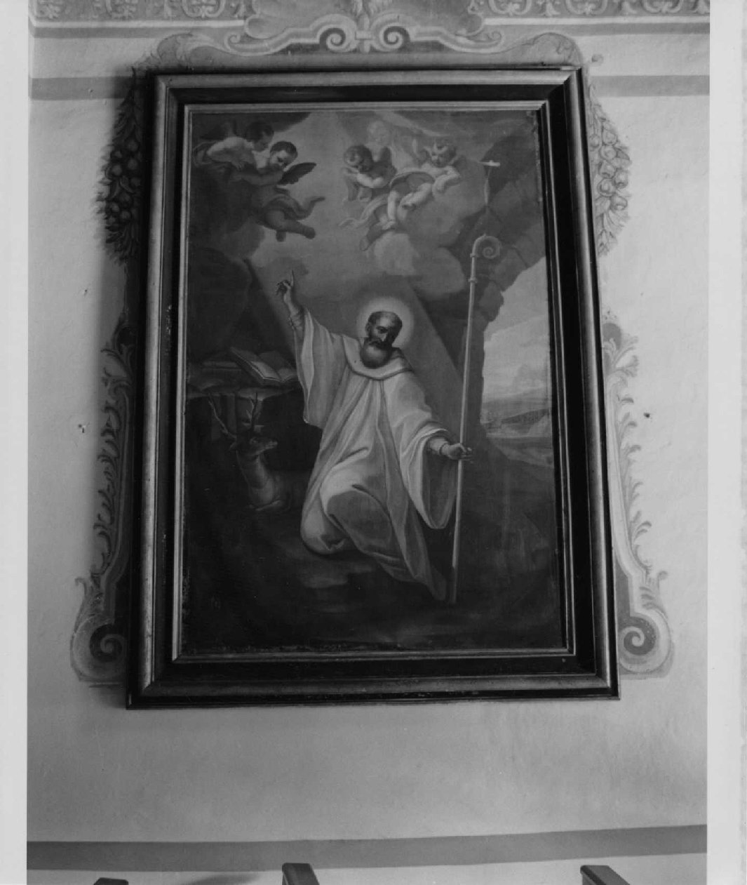 Sant'Egidio (dipinto, opera isolata) - ambito umbro (sec. XVII)