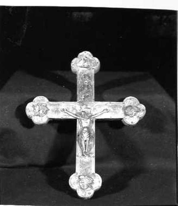 croce, opera isolata - manifattura Italia centrale (sec. XV)