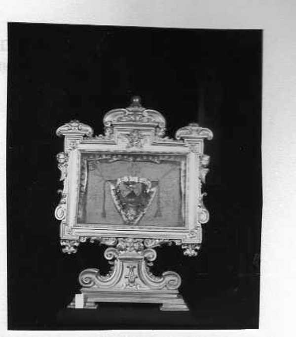 reliquiario - a tabella, opera isolata - ambito Italia centrale (fine/inizio secc. XVIII/ XIX)