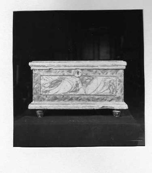 reliquiario a teca - a cofanetto, opera isolata - manifattura Italia centrale (sec. XVIII)