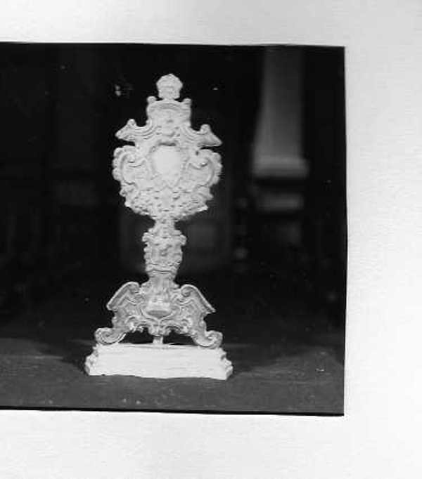 reliquiario - a ostensorio, serie - manifattura Italia centrale (sec. XVIII)