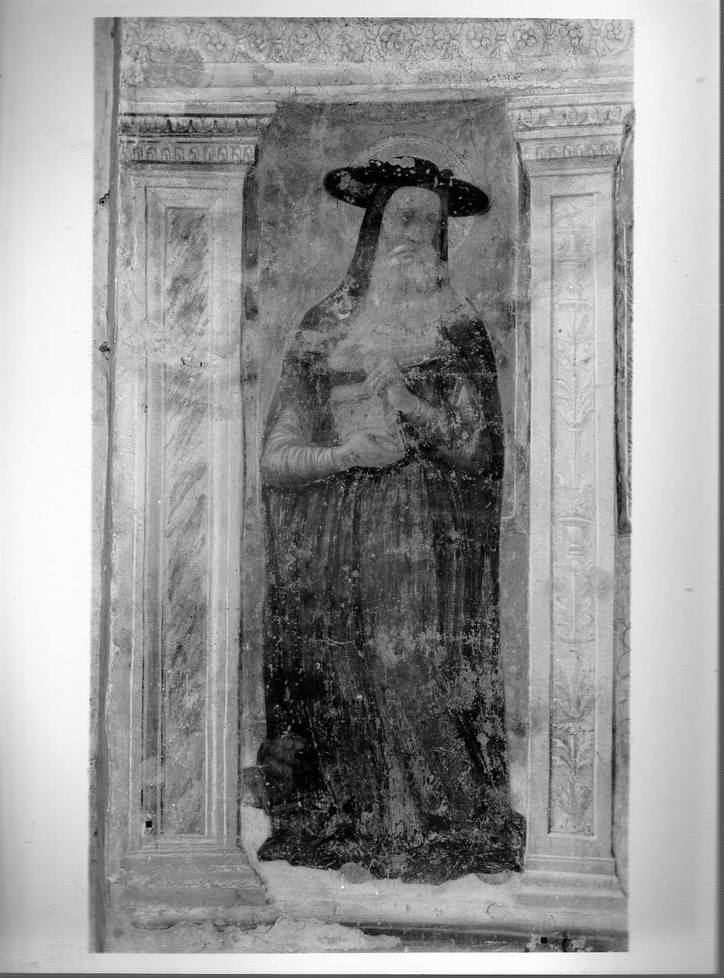 San Gerolamo (dipinto, complesso decorativo) di Melanzio Francesco (e aiuti) (inizio sec. XVI)