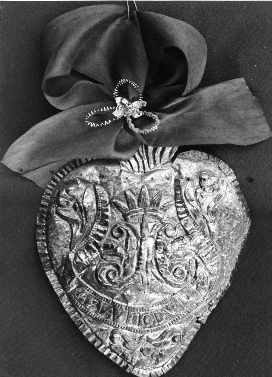 ex voto - bottega italiana (sec. XX inizio)