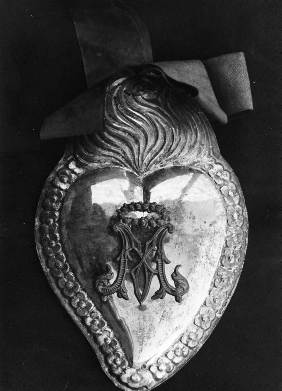 ex voto - bottega italiana (sec. XX inizio)